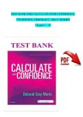 Calculate with Confidence&comma; 7th Edition &ndash; Complete Test Bank by Deborah C&period; Gray Morris &lpar;Chapters 1&ndash;25&rpar;