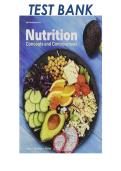 TEST BANK For Nutrition&colon; Concepts and Controversies&comma; 5th Edition by Sizer & Whitney&comma; All 15 Chapters Covered&comma; Verified Latest Edition