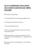 LRA 221 COMPREHENSIVE FINALS REVIEW 2026 COMPLETE QUESTIONS AND VERIFIED SOLUTIONS