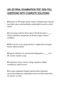 LRA 221 FINAL EXAMINATION TEST 2026 FULL QUESTIONS WITH COMPLETE SOLUTIONS