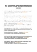 WGU C910 Elementary Reading Methods and Interventions Exam Questions with 100&percnt; satisfaction guarantee Answers 2025&sol;2026