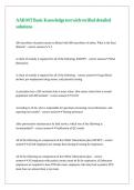 AAB MT Basic Knowledge test with verified detailed solutions