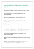 AAB MT CHEMISTRY Exam with precise detailed solutions