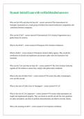 Ryanair Initial Exam with verified detailed answers