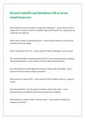 Ryanair Initial Exam Questions with accurate detailed answers