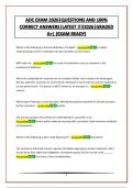 ADC EXAM 2026&vert;QUESTIONS AND 100&percnt; CORRECT ANSWERS&vert;LATEST &excl;&excl;&excl;&excl;2026&vert;GRADED A&plus;&vert; &lpar;EXAM READY&rpar;