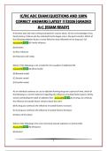 IC&sol;RC ADC EXAM&vert;QUESTIONS AND 100&percnt; CORRECT ANSWERS&vert;LATEST &excl;&excl;&excl;&excl;2026&vert;GRADED A&plus;&vert; &lpar;EXAM READY&rpar;
