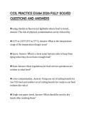 CCIL PRACTICE EXAM 2026 FULLY SOLVED QUESTIONS AND ANSWERS