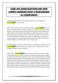 IC&RC ADC EXAM&vert;QUESTIONS AND 100&percnt; CORRECT ANSWERS&vert;LATEST &excl;&excl;&excl;&excl;2026&vert;GRADED A&plus;&vert; &lpar;EXAM READY&rpar;