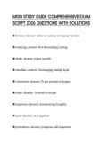 M100 STUDY GUIDE COMPREHENSIVE EXAM SCRIPT 2026 QUESTIONS WITH SOLUTIONS