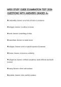 M100 STUDY GUIDE EXAMINATION TEST 2026 QUESTIONS WITH ANSWERS GRADED A&plus;