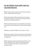 MA 4B HOISTING EXAM SCRIPT 2026 FULL SOLUTION PRACTICE