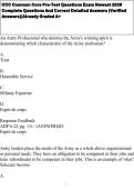 CCC Common Core Pre-Test Questions Exam Newest 2026 Complete Questions And Correct Detailed Answers &lpar;Verified Answers&rpar;&vert;Already Graded A&plus;