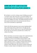 BARBRI MBE STUDY GUIDE EXAM 2026 QUESTIONS WITH SOLUTIONS GRADED A&plus;