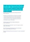 Traffic Signal Field Technician Exam Test Bank Level 1 and 2 - IMSA -International Municipal Signal Association COMPLETE EXAM LATEST VERSION 2026-2027 QUESTIONS AND 100- Verified ANSWERS&period;pdf