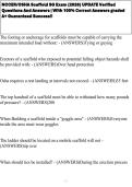 NCCER&sol;OSHA Scaffold SG Exam &lpar;2026&rpar; UPDATE Verified Questions And Answers &vert; With 100&percnt; Correct Answers graded A&plus; Guaranteed Success&excl;&excl;