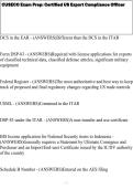 CUSECO Exam Prep&colon; Certified US Export Compliance Officer