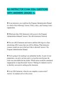 BLS INSTRUCTOR EXAM 2026 QUESTIONS WITH ANSWERS GRADED A&plus;