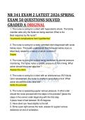 NR 341 EXAM 2 LATEST 2026 SPRING  EXAM 50 QUESTIONS SOLVED  GRADED A ORIGINAL 