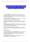 NATIONAL INSTITUTES OF HEALTH STROKE SCALE &lpar;NIHSS&rpar; REAL QUESTIONS &plus; DETAILED ANSWERS - LATEST VERSION - TOP RATED &lpar;2026-2027&rpar;
