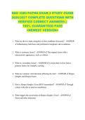 NSG 3280 PATHO EXAM 2 STUDY GUIDE  2026&sol;2027 COMPLETE QUESTIONS WITH  VERIFIED CORRECT ANSWERS &vert;&vert;  100&percnt; GUARANTEED PASS  <NEWEST VERSION> 