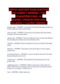 Dental anatomy EXAM QUESTIONS AND CORRECT ANSWERS&vert;&vert;100&percnt; GUARANTEED PASS&vert;&vert;A&plus; GRADED&vert;&vert;UPDATED 2026&sol;2027 SYLLABUS&vert;&vert;<<LATEST VERSION>>