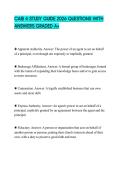 CAIB 4 STUDY GUIDE 2026 QUESTIONS WITH ANSWERS GRADED A&plus;