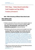 WGU D253 &ndash; Values-Based Leadership &ndash; TasK Template and Tips &lpar;RSM3 &ndash; Version 4 of course&excl;&rpar;