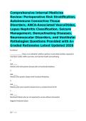 Comprehensive Internal Medicine Review&colon; Perioperative Risk Stratification&comma; Autoimmune Connective Tissue Disorders&comma; ANCA-Associated Vasculitides&comma; Lupus Nephritis Classification&comma; Seizure Management&comma; Demyelinating Diseases&comma; Neuromuscular Disorders&comma; and Vesti