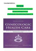 TEST  BANK  Gynecologic  Health  Care&colon;  With  an  Introduction  to    Prenatal  and  Postpartum  Care  4th   Edition  by  Kerri  Durnell  Schuiling&semi;  Chapters  1 -  35 