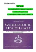 TEST  BANK  Gynecologic  Health  Care&colon;  With  an  Introduction  to  Prenatal  and  Postpartum  Care  4th   Edition  by  Kerri  Durnell  Schuiling&semi;  Chapters  1 -  35