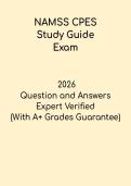 NAMSS CPES 2026 Study Guide &ndash; Certified Provider Enrollment Specialist Exam Prep PDF
