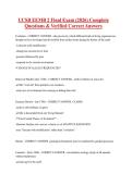 UCSB EEMB 2&comma; set 1&lpar;Dr&period; Evens&rpar; Complete Questions & Verified Correct Answers 2026