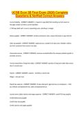 UCSB Econ 3B Final Exam &lpar;2026&rpar; Complete Questions & Verified Correct Answers