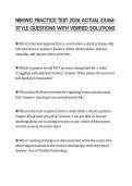 NBHWC PRACTICE TEST 2026 ACTUAL EXAMSTYLE QUESTIONS WITH VERIFIED SOLUTIONS