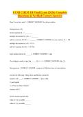 UCSB CHEM 1B Final Exam &lpar;2026&rpar; Complete Questions & Verified Correct Answers