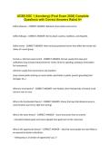 UCSB SOC 1 &lpar;kornberg&rpar; &lpar;Final Exam 2026&rpar; Complete Questions with Correct Answers Rated A&plus;