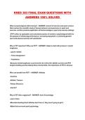 KNES 383 FINAL EXAM QUESTIONS WITH ANSWERS 100&percnt; SOLVED 