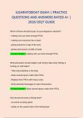 BUNDLE FOR ILEARNTOBOAT PRACICTICE & FINAL EXAMS &vert; 100&plus; QUESTIONS AND CORRECT ANSWERS &vert; RATED A&plus; &vert; 2026&sol;2027 GUIDE