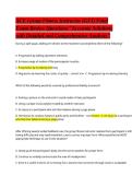 ACE Group Fitness Instructor Final Exam &vert; Review Questions & Study Guide