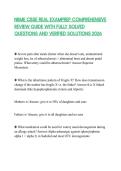NBME CBSE REAL EXAMPREP COMPREHENSIVE REVIEW GUIDE WITH FULLY SOLVED QUESTIONS AND VERIFIED SOLUTIONS 2026