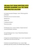 LML4806 PAST EXAM QUESTIONS WITH ANSWERS EXAMPREP 2026 TEST BANK AND PRACTICE SOLUTION