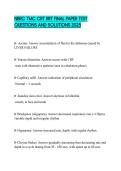 NBRC TMC CRT RRT FINAL PAPER TEST QUESTIONS AND SOLUTIONS 2025