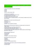 Pilates Practice Exam & Verified Solutions &vert; Latest Update  2026 &vert; Graded A&plus;