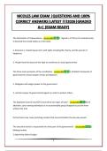 MCOLES LAW EXAM &vert;QUESTIONS AND 100&percnt; CORRECT ANSWERS&vert;LATEST &excl;&excl;&excl;&excl;2026&vert;GRADED A&plus;&vert; &lpar;EXAM READY&rpar;