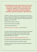 FNP PEDIATRIC EXAM LATEST 2026 ACTUAL EXAM  TEST BANK&vert; FNP PEDIATRIC EXAM PREP WITH  COMPLETE 1300 REAL EXAM QUESTIONS AND  CORRECT DETAILED ANSWERS &lpar;VERIFIED  ANSWERS&rpar; ALREADY GRADED A&plus; &lpar;BRAND NEW&excl;&excl;&rpar; 