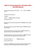 NSG 212 - Exam 2 &lpar;Oxygenation&comma; Circulation&rpar;&comma; Huber&comma; WVU 2022 Study Set 