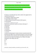 Genetics Exam Quiz  Questions  Latest Exam Solved   Questions & Answers Verified 100&percnt;  Graded A&plus; &lpar;Latest  Version&rpar; Well Revised Guarantee Pass
