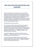 NSG 6006 PRACTICE QUESTIONS AND ANSWERS