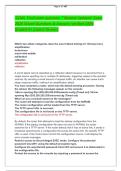 CCNA  Final exam quesions  &OpenCurlyDoubleQuote; Newest Updated  Exam   2026 Solved Questions & Answers Verified 100&percnt;  Graded A&plus; &lpar;Latest Version&rpar;  